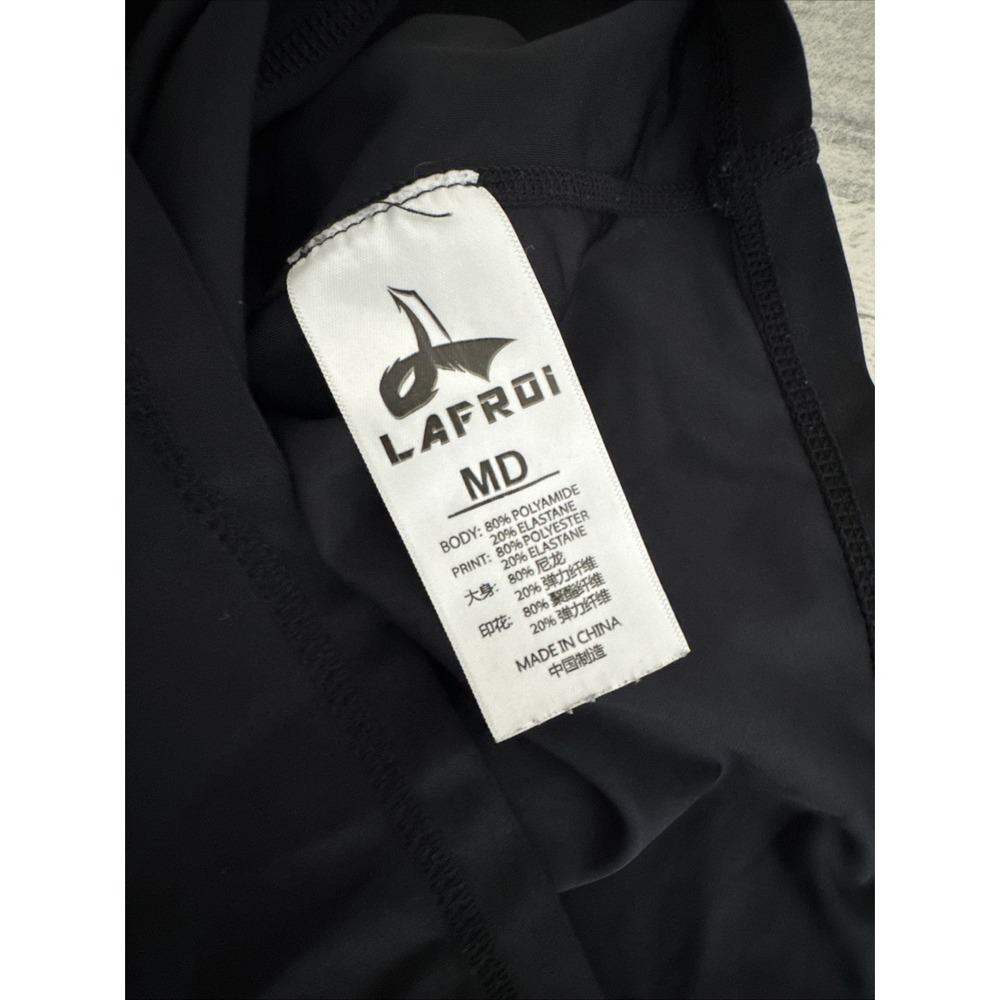 Long Sleeve UPF 50+ Baselayer Skins‎ Medium Asymmetric Black/Blue - Picture 8 of 8
